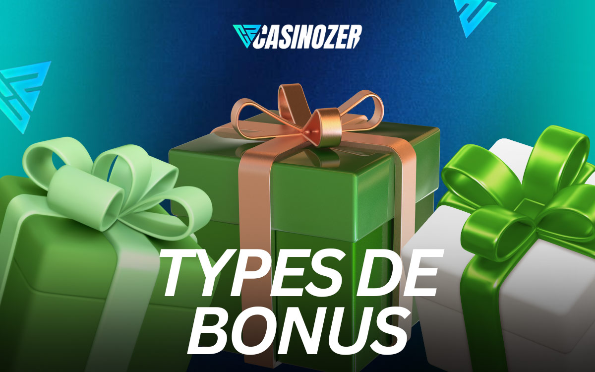 Casinozer Types de Bonus Proposés